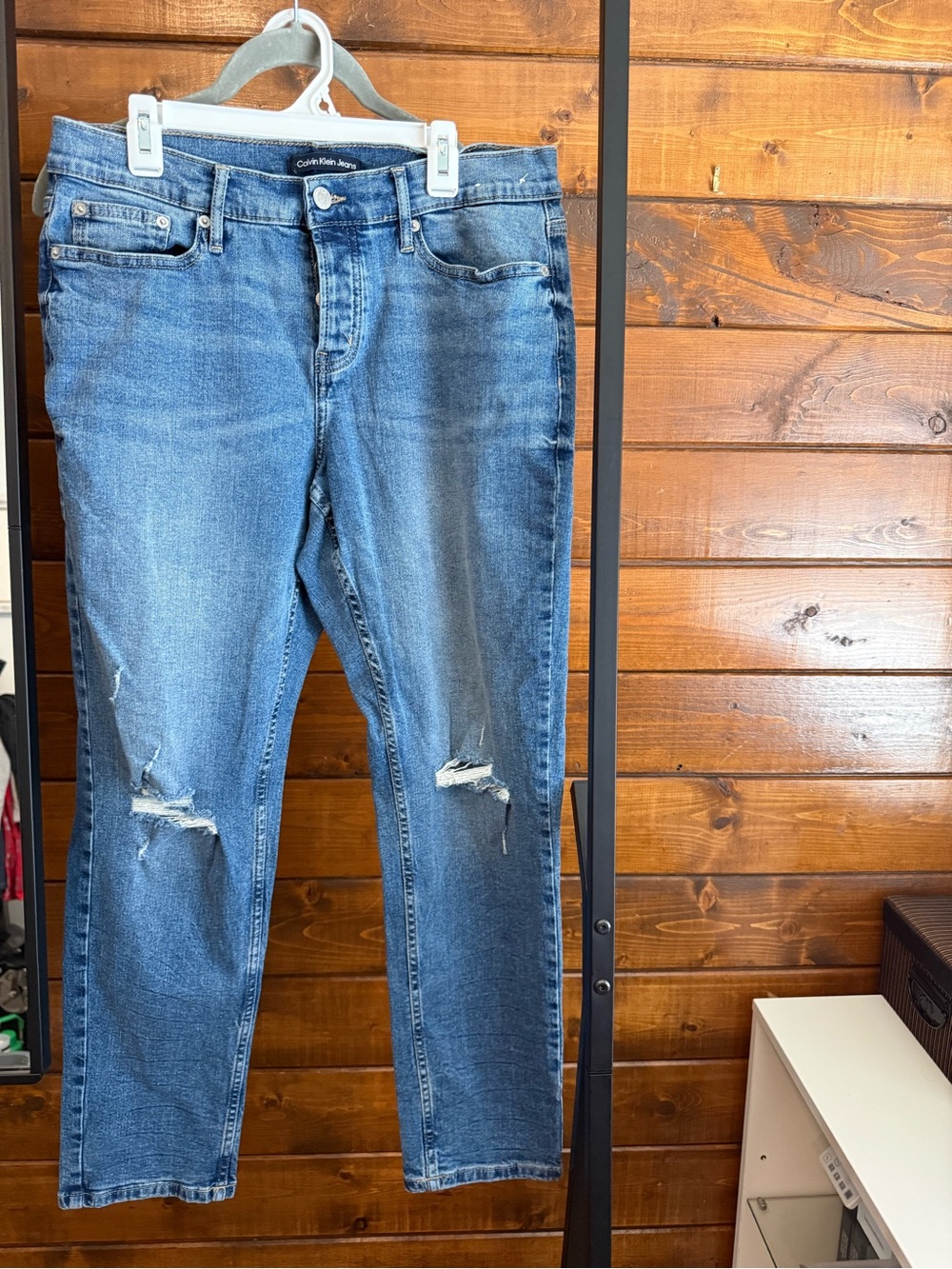 Calvin Klein Jeans Classic Blue Stretch Denim